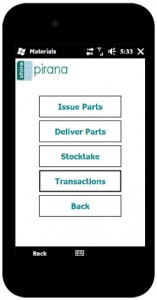 Materials Management PRO module screenshot